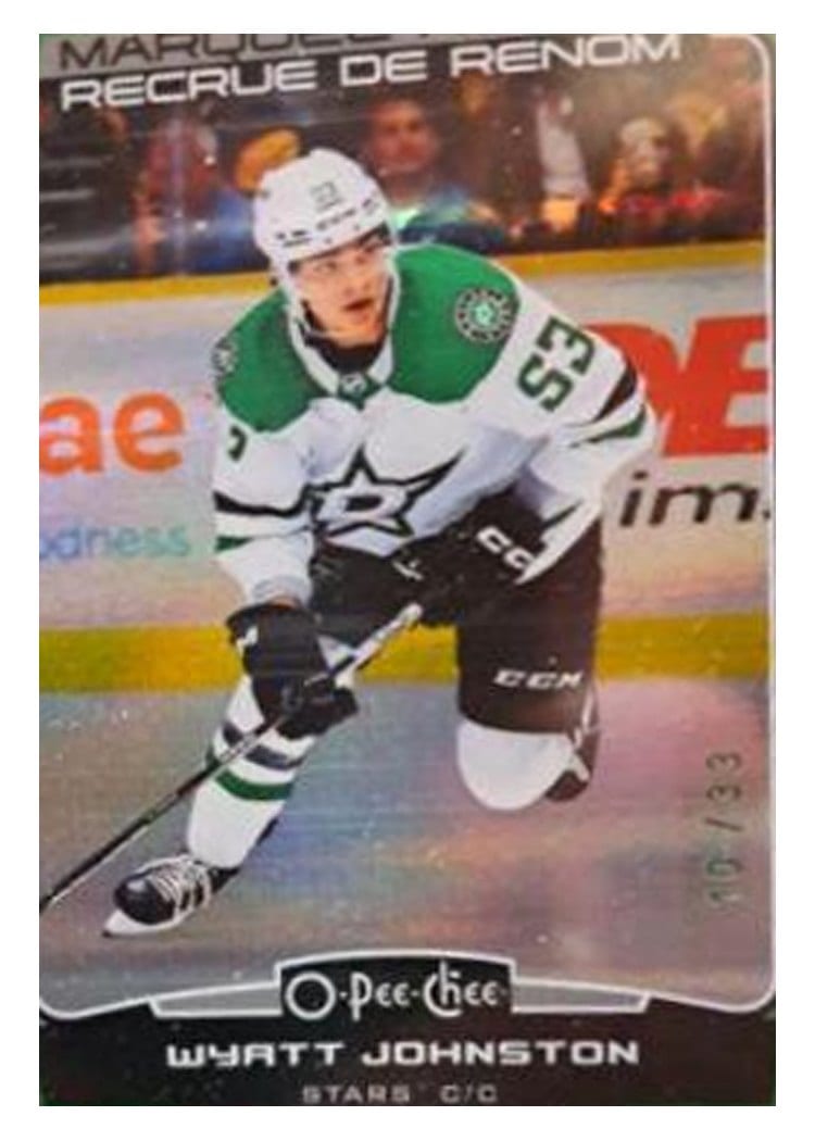 2022 O Pee Chee Wyatt Johnston #597 card
