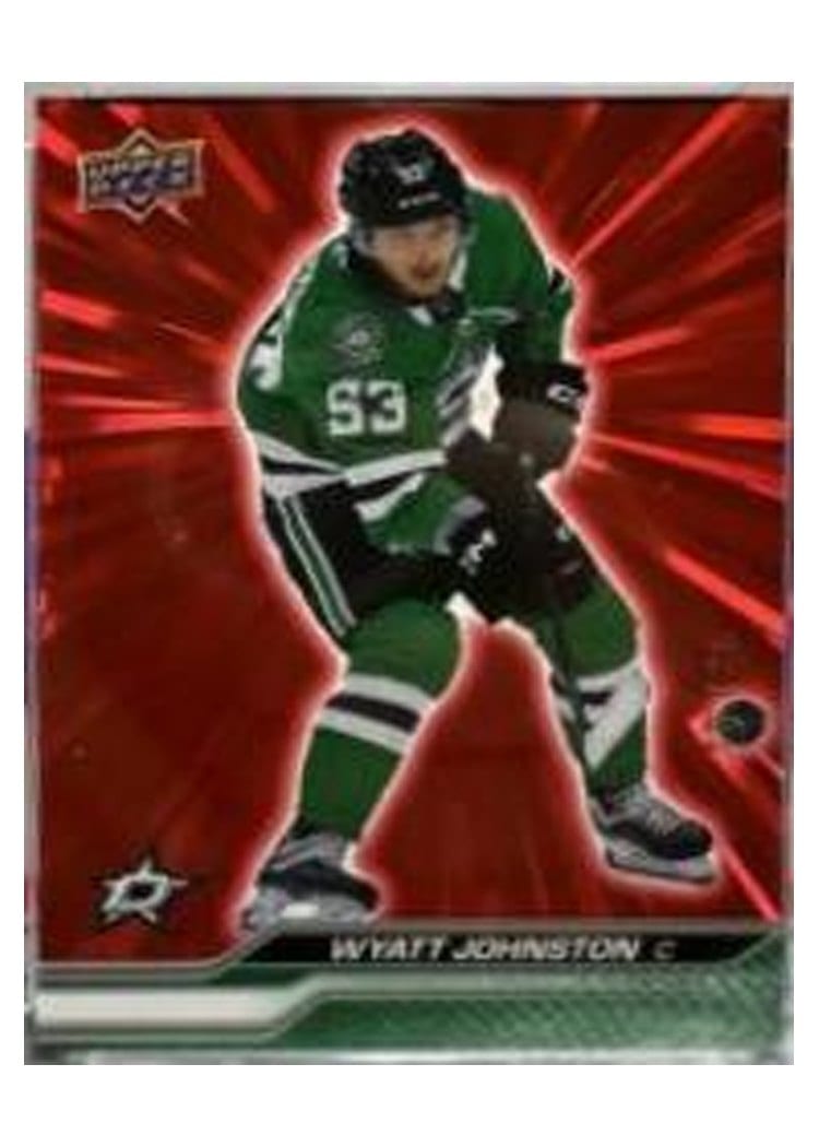 2023-24 Upper Deck Base Set Wyatt Johnston #308 card