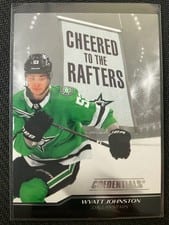 2024-25 Upper Deck Credentials Cheered to the Rafters Wyatt Johnston #CR-WJ card