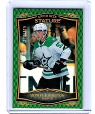 2024-25 Upper Deck Stature 2023-24 Base Update Wyatt Johnston #25 card