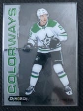 2024-25 Upper Deck Synergy Colorways Wyatt Johnston #L-53 card
