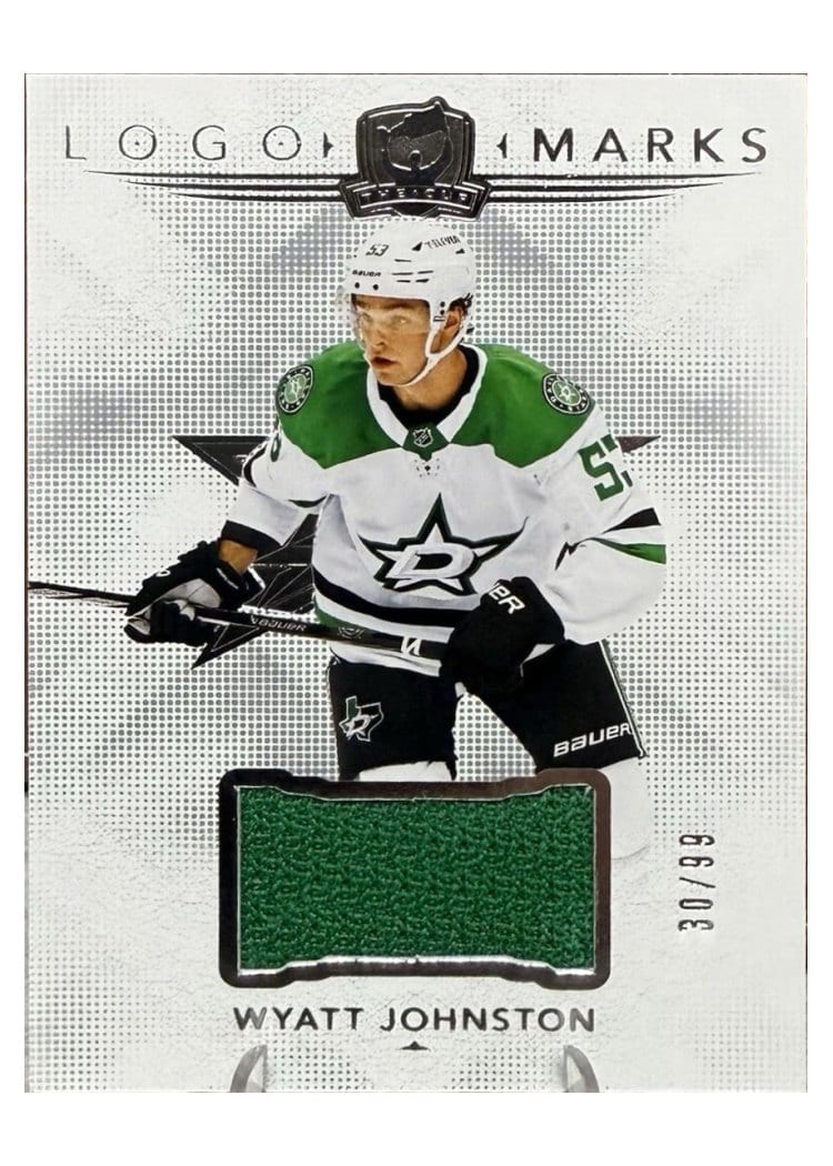 2024-25 Upper Deck The Cup Logomarks Wyatt Johnston #LM-WJ card