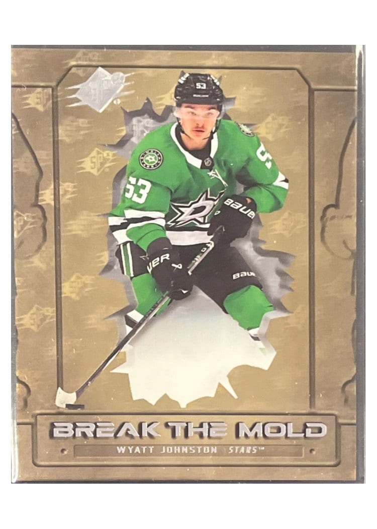 2025-26 SPx Break the Mold Wyatt Johnston #BM-8 card