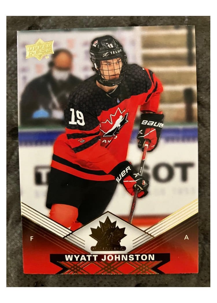 2025-26 Tim Hortons Team Canada Olympic Hockey Base Set Wyatt Johnston #53 card