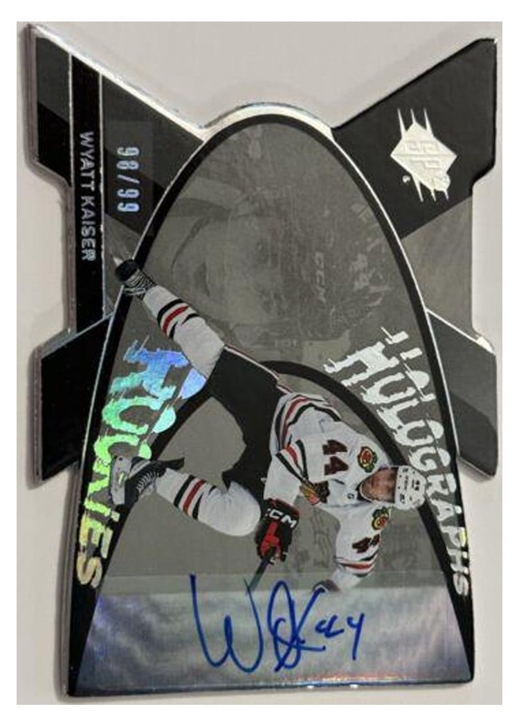 2023-24 SPx Autograph Holograph Rookies Wyatt Kaiser #HGR-WK card