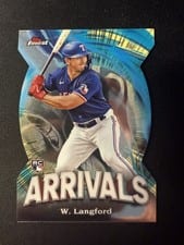 2024 Finest Arrivals Wyatt Langford #A-23 card