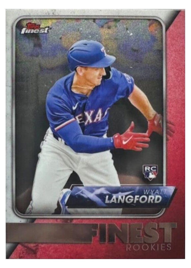 2024 Finest Rookies Wyatt Langford #FRD-19 card