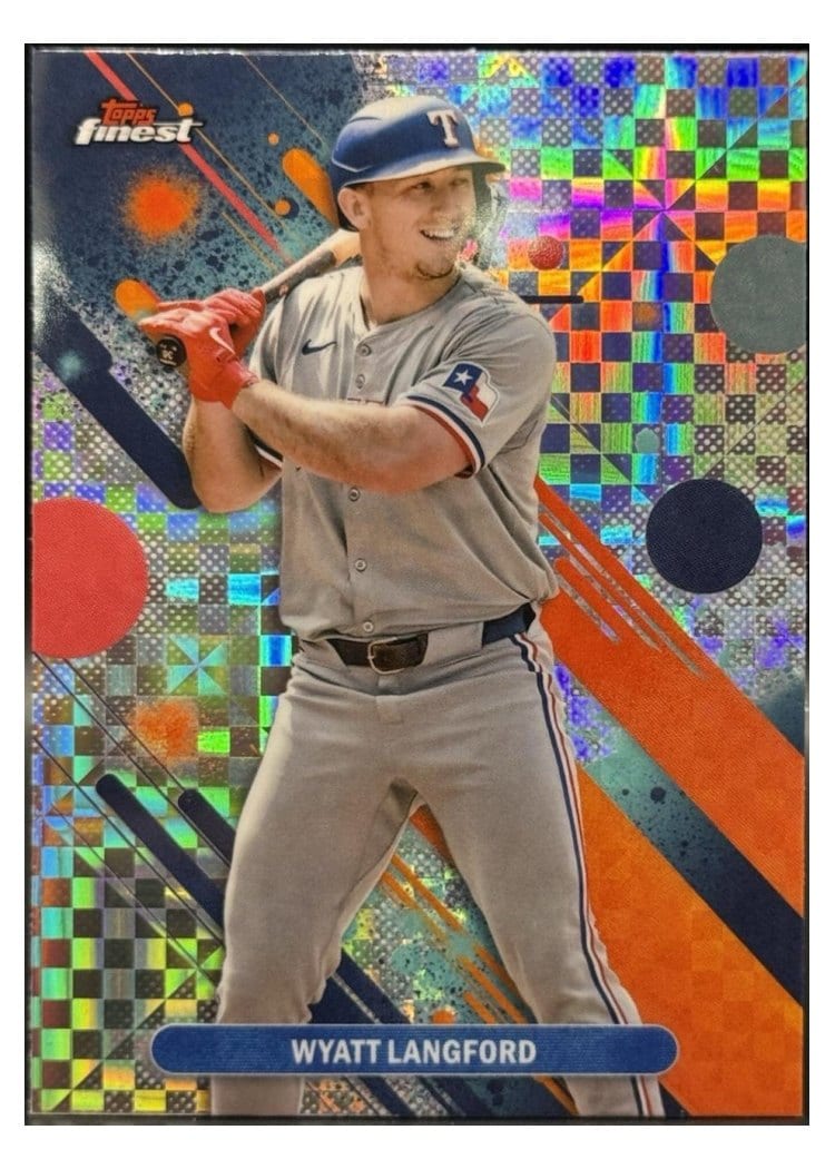 2025 Finest Base Set Wyatt Langford #22 card