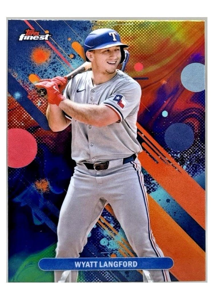2025 Finest Base Set Wyatt Langford #22 card