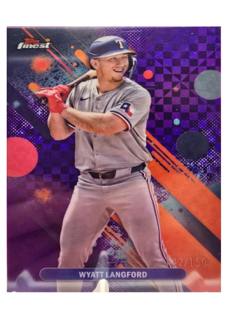 2025 Finest Base Set Wyatt Langford #22 card
