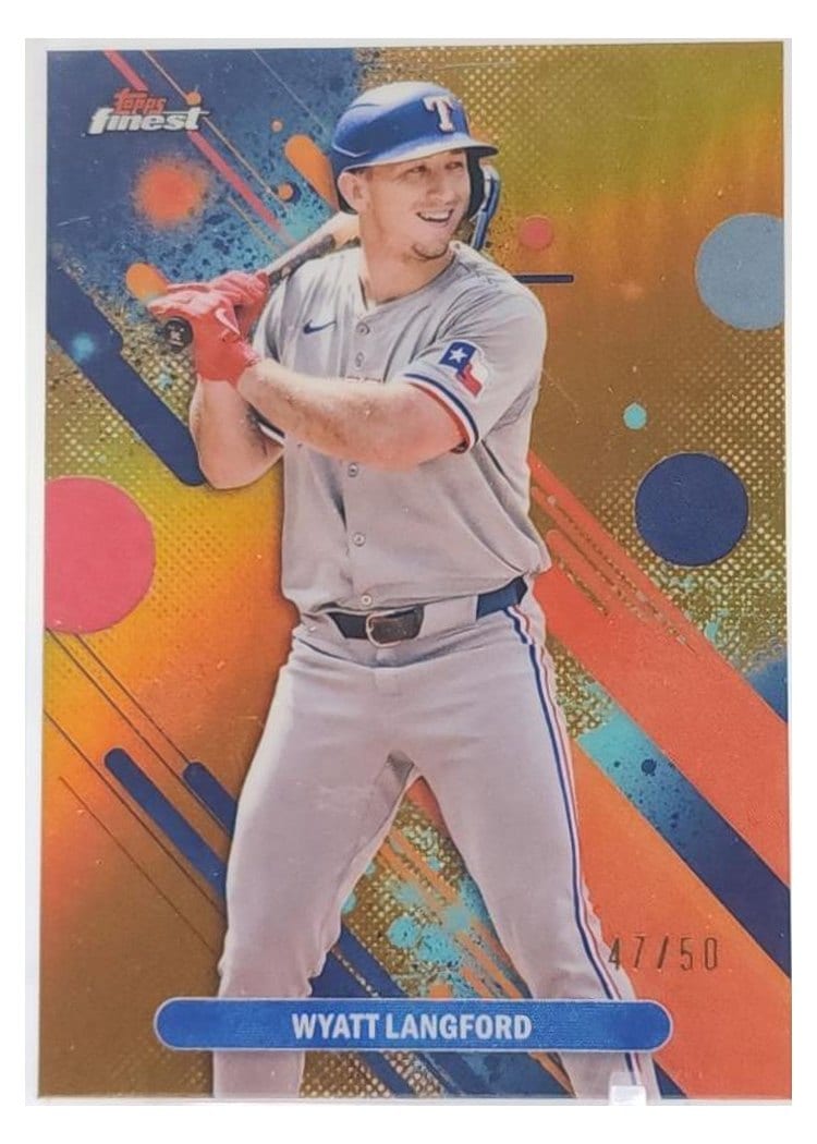 2025 Finest Base Set Wyatt Langford #22 card