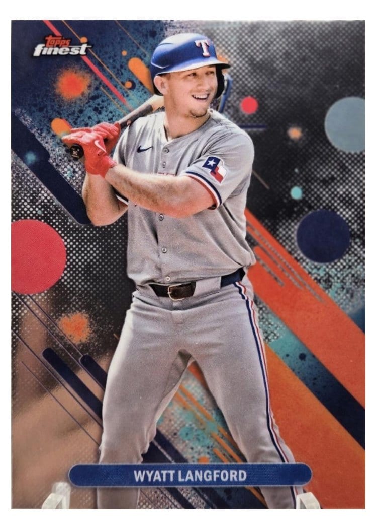 2025 Finest Base Set Wyatt Langford #22 card