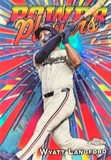 2025 Topps Chrome Update Power Players Wyatt Langford #PP-39