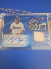 2025 Topps Pristine Popular Demand Autograph Relics Wyatt Langford #PPDAR-WL card