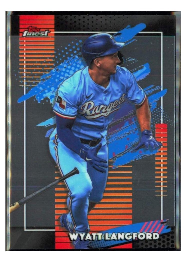 2026 Topps Finest Wyatt Langford #178 card