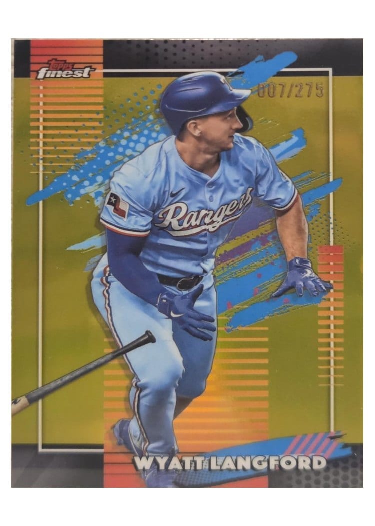 2026 Topps Finest Wyatt Langford #178 card