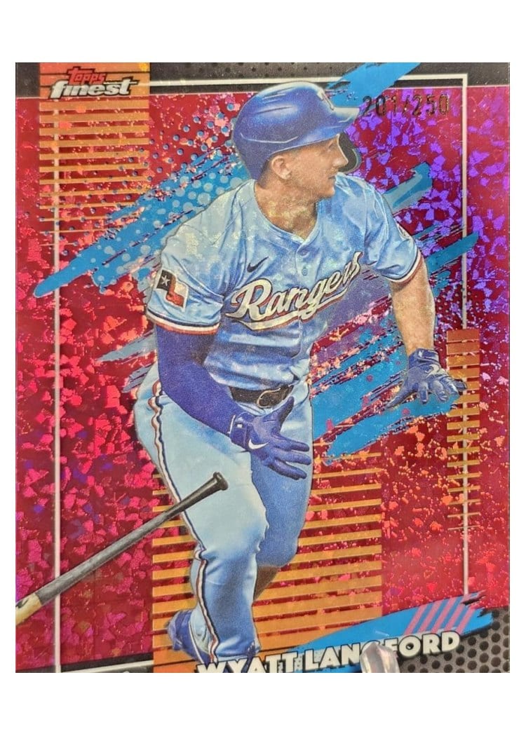 2026 Topps Finest Wyatt Langford #178 card