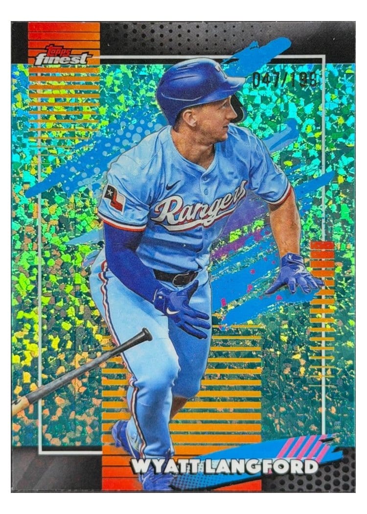 2026 Topps Finest Wyatt Langford #178 card