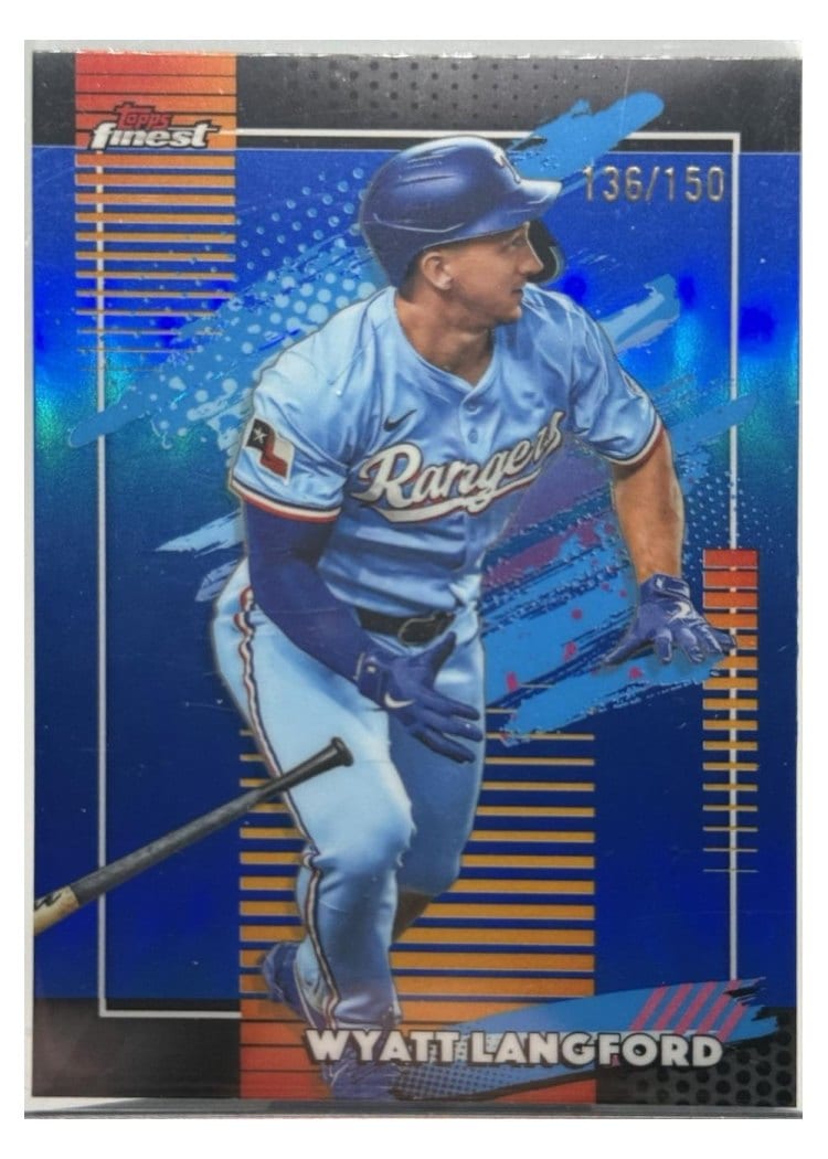 2026 Topps Finest Wyatt Langford #178 card