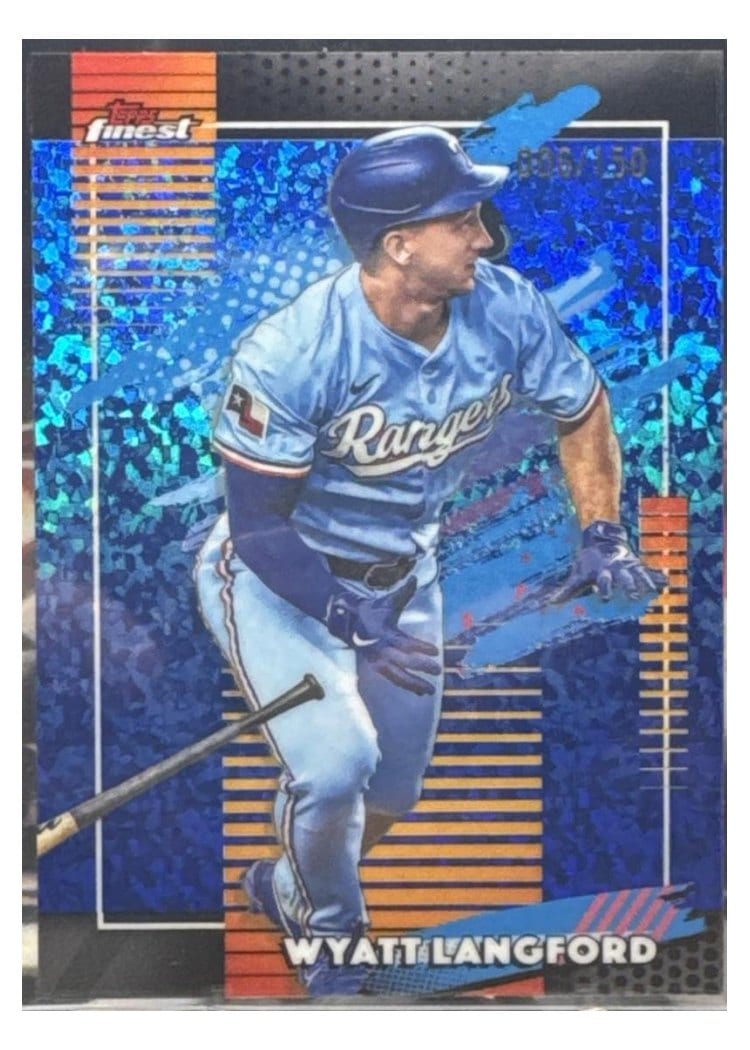 2026 Topps Finest Wyatt Langford #178 card