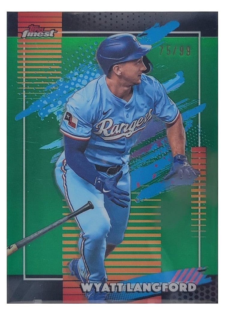2026 Topps Finest Wyatt Langford #178 card