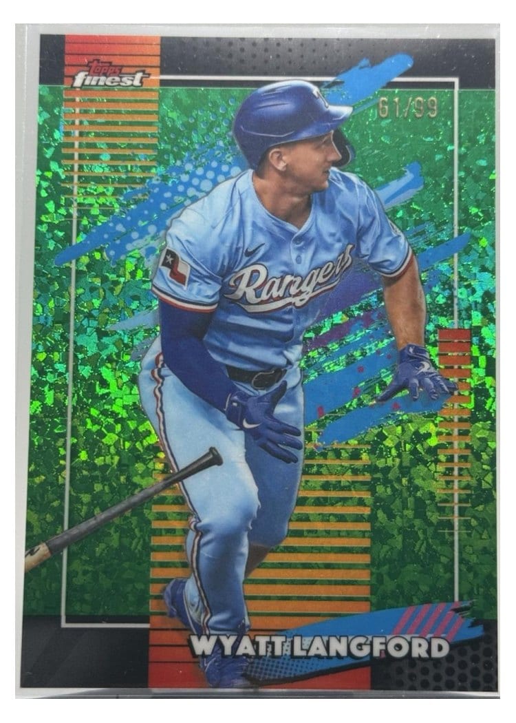 2026 Topps Finest Wyatt Langford #178 card