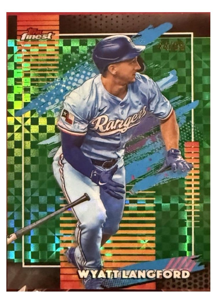 2026 Topps Finest Wyatt Langford #178 card