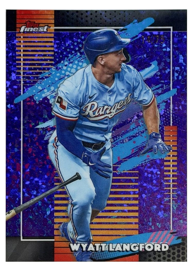2026 Topps Finest Wyatt Langford #178 card