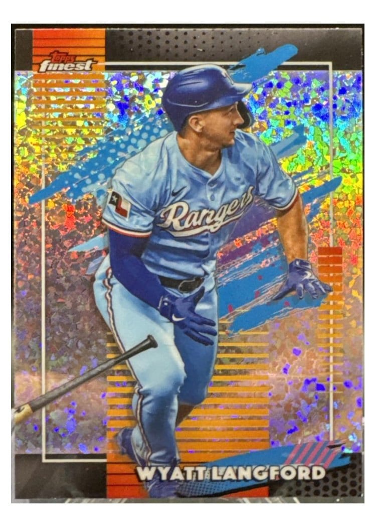 2026 Topps Finest Wyatt Langford #178 card