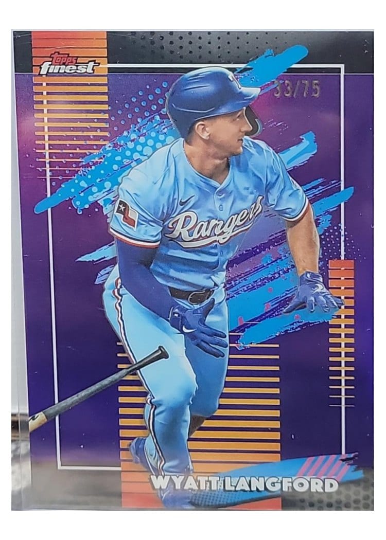 2026 Topps Finest Wyatt Langford #178 card