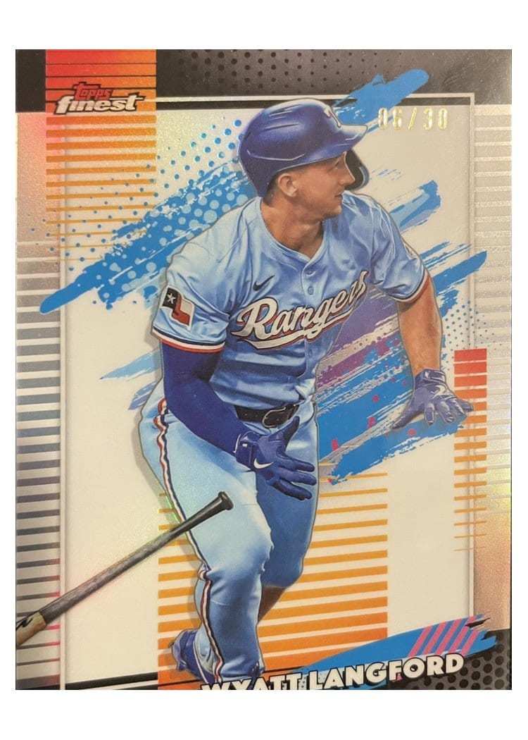 2026 Topps Finest Wyatt Langford #178 card