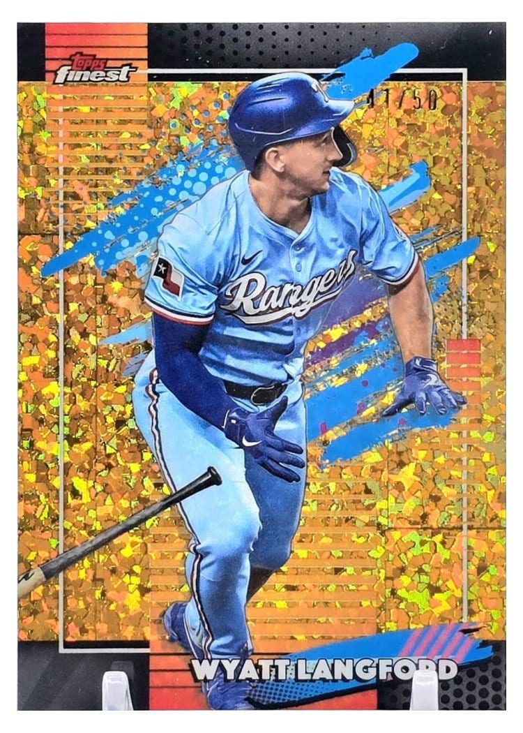 2026 Topps Finest Wyatt Langford #178 card