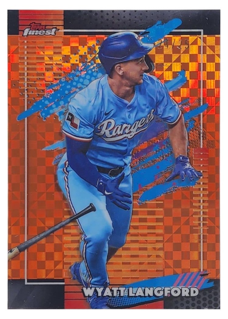 2026 Topps Finest Wyatt Langford #178 card