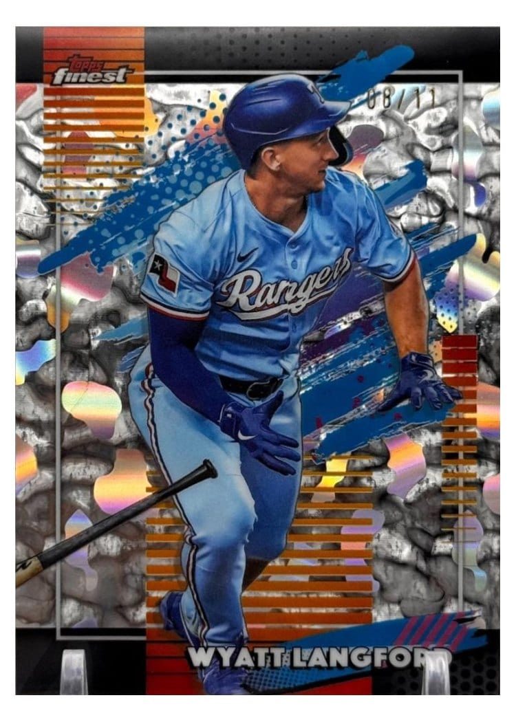 2026 Topps Finest Wyatt Langford #178 card