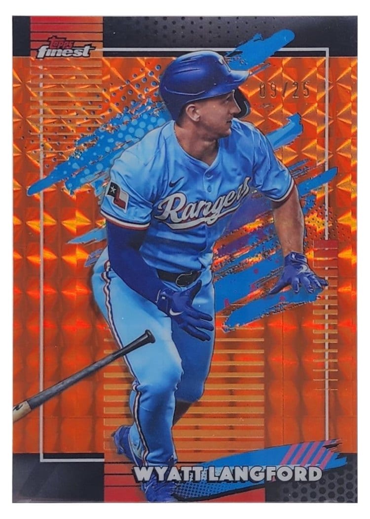 2026 Topps Finest Wyatt Langford #178 card