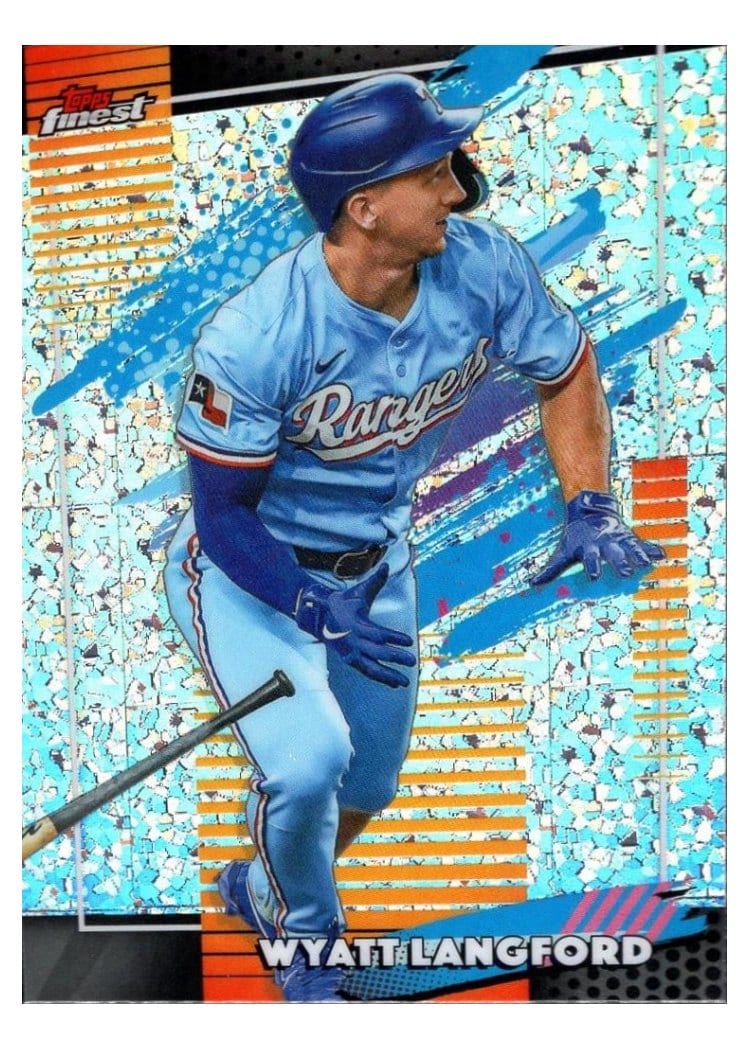 2026 Topps Finest Wyatt Langford #178 card