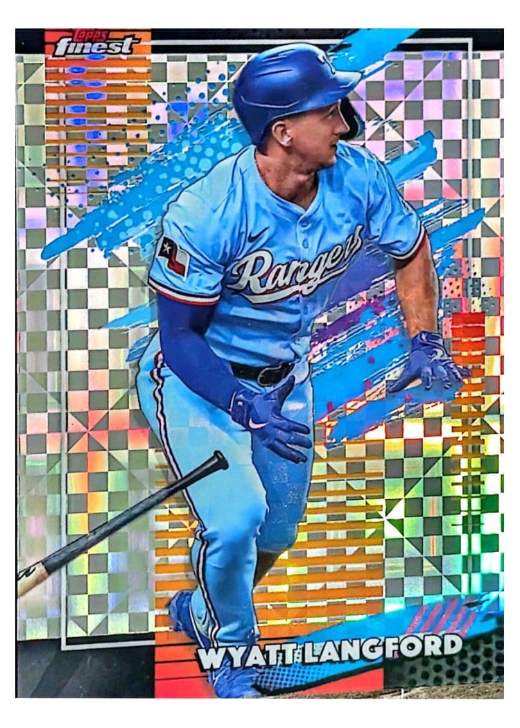 2026 Topps Finest Wyatt Langford #178 card