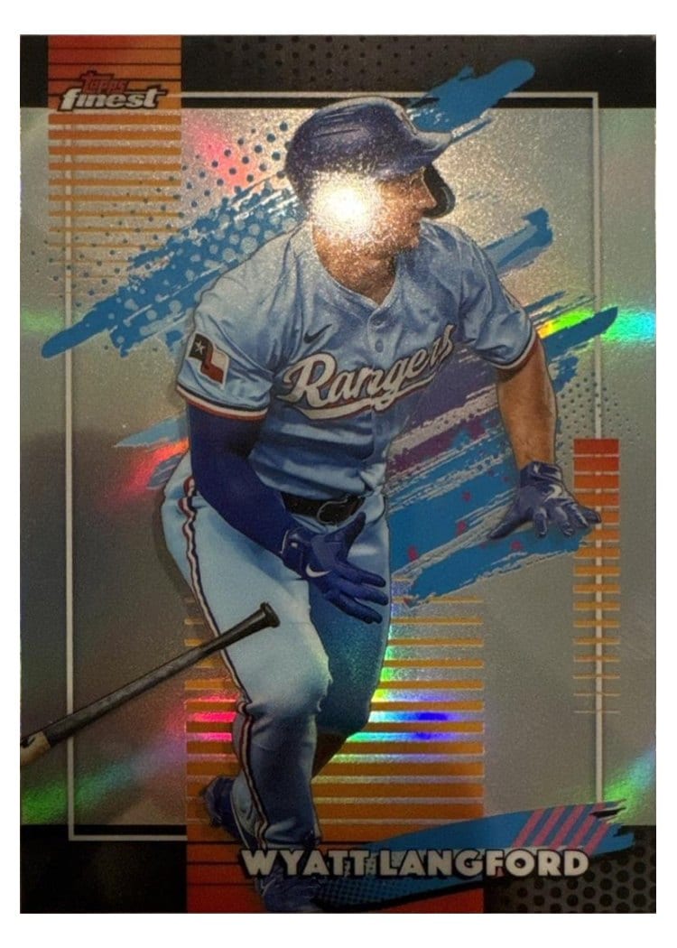 2026 Topps Finest Wyatt Langford #178 card