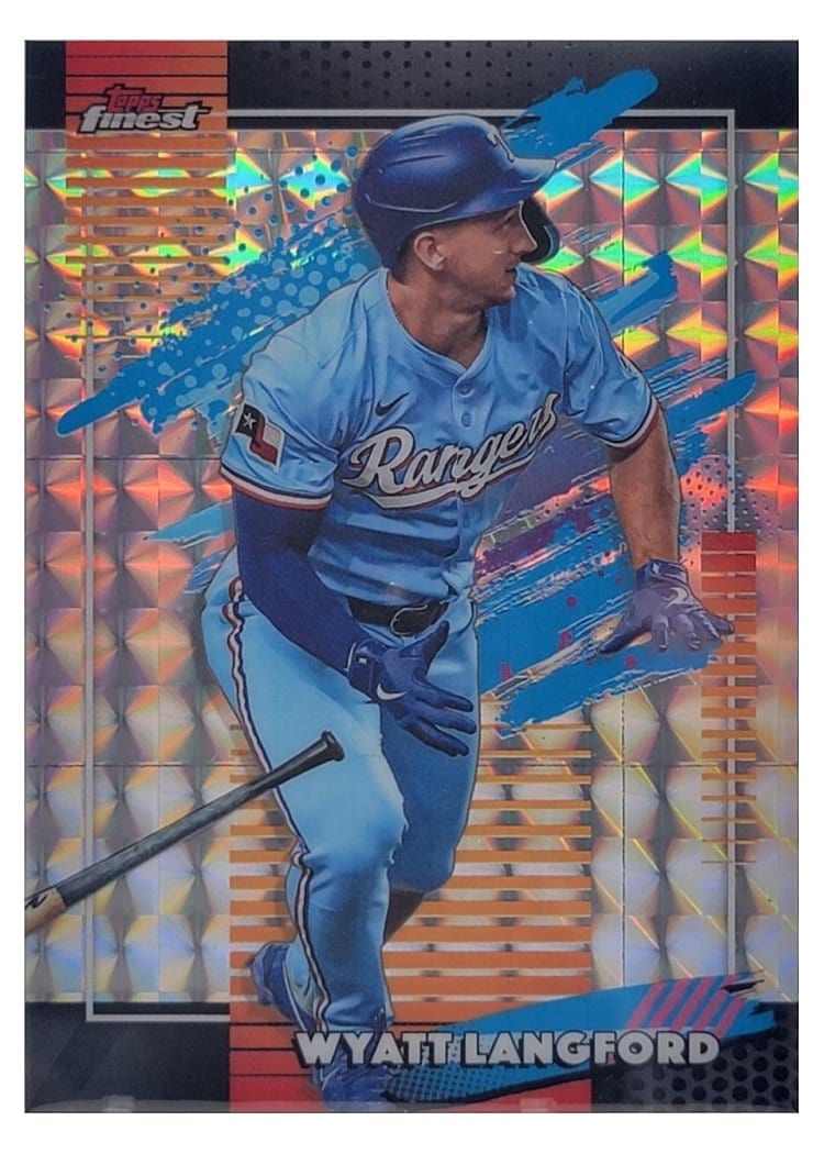 2026 Topps Finest Wyatt Langford #178 card