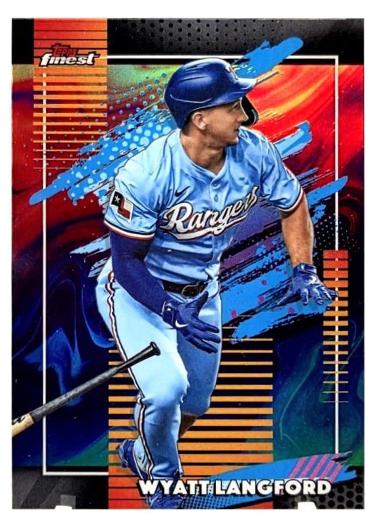 2026 Topps Finest Wyatt Langford #178 card
