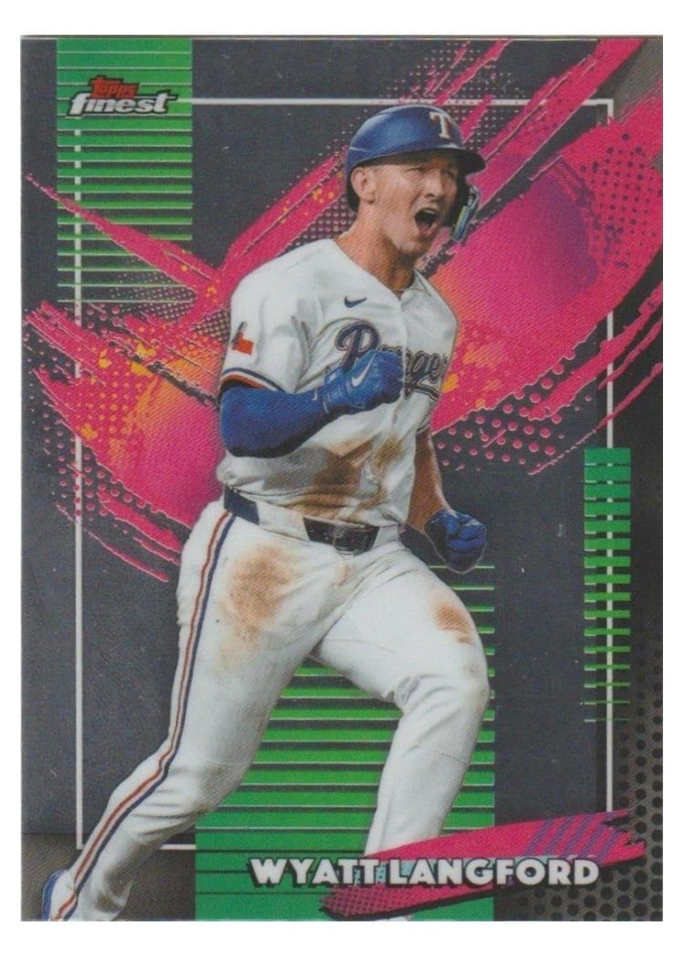 2026 Topps Finest Wyatt Langford #241 card