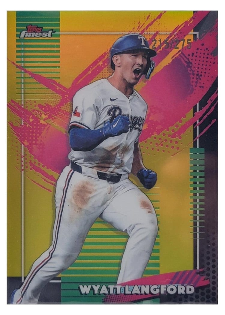 2026 Topps Finest Wyatt Langford #241 card