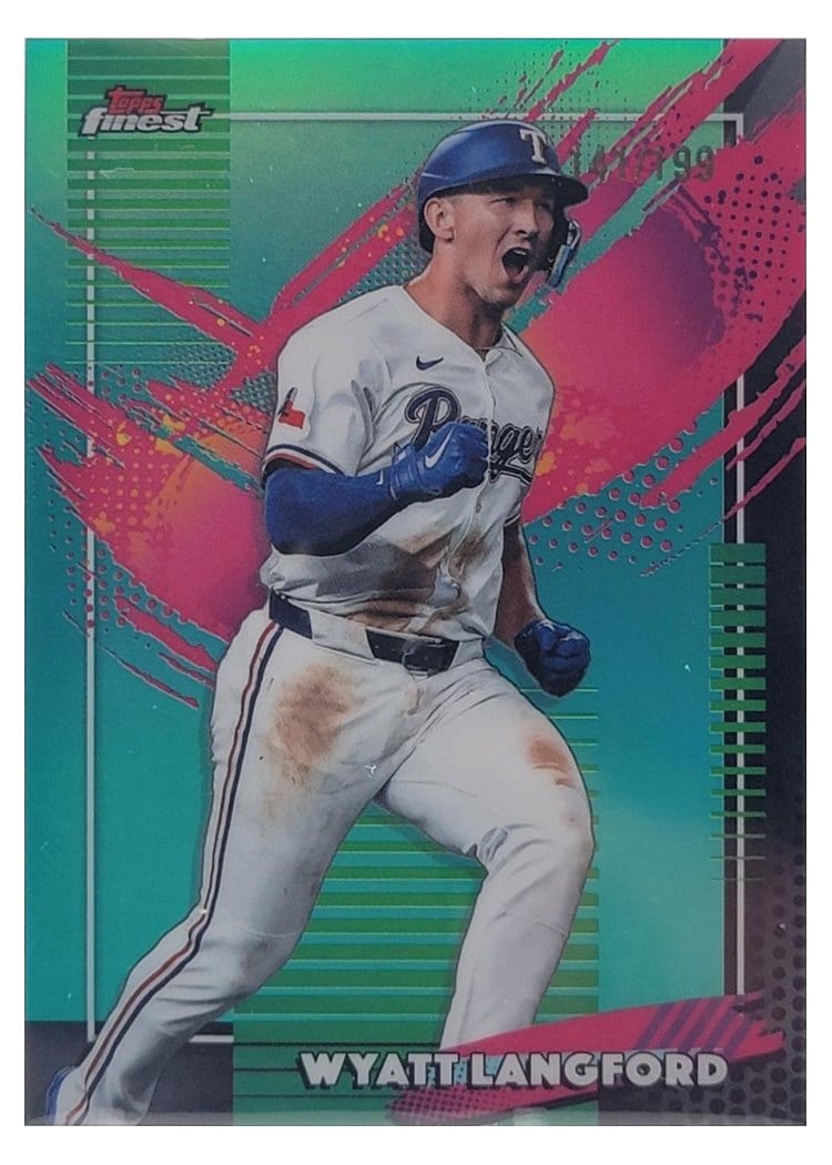 2026 Topps Finest Wyatt Langford #241 card