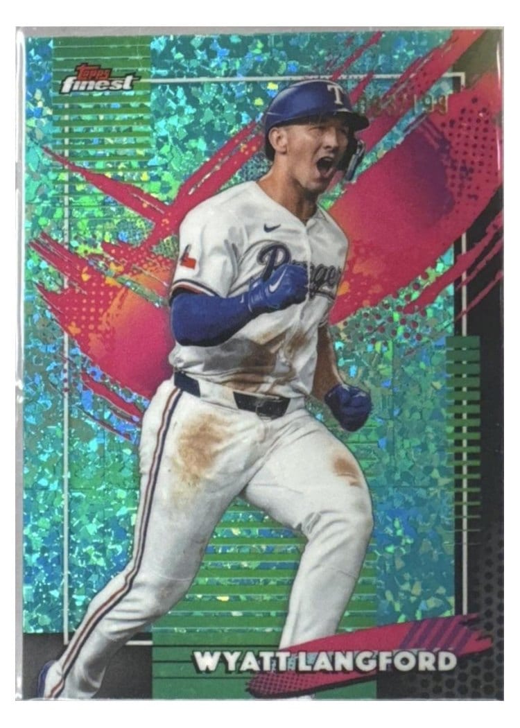 2026 Topps Finest Wyatt Langford #241 card