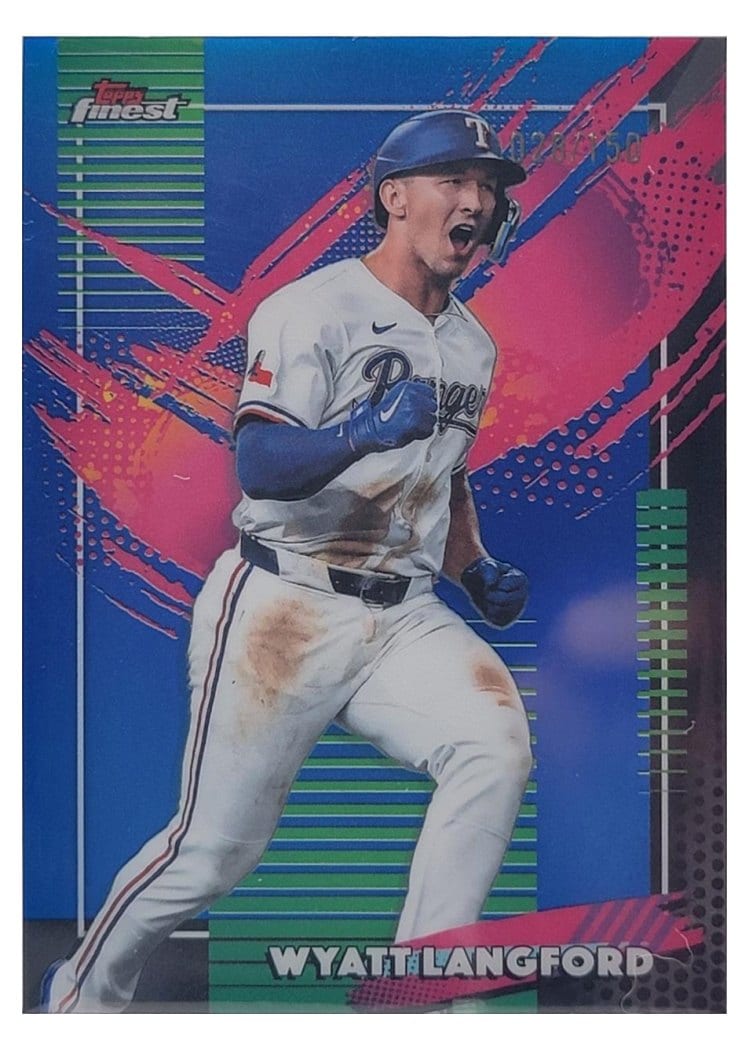 2026 Topps Finest Wyatt Langford #241 card
