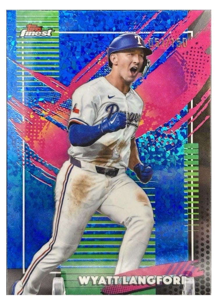 2026 Topps Finest Wyatt Langford #241 card