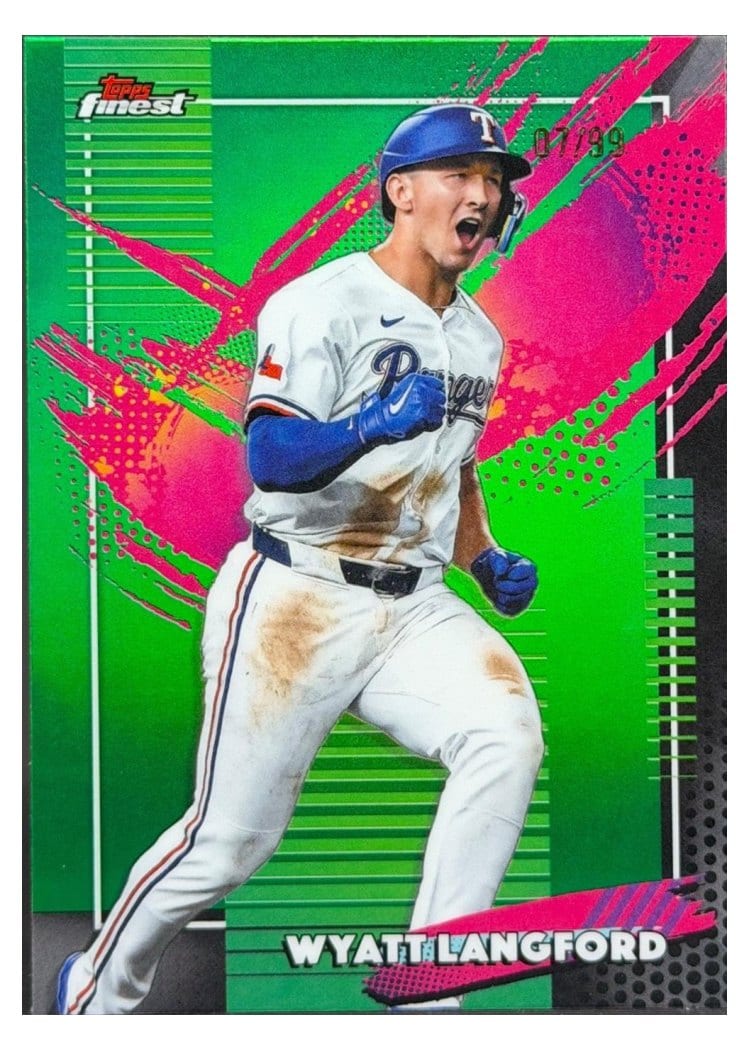 2026 Topps Finest Wyatt Langford #241 card