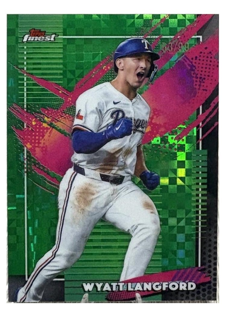 2026 Topps Finest Wyatt Langford #241 card