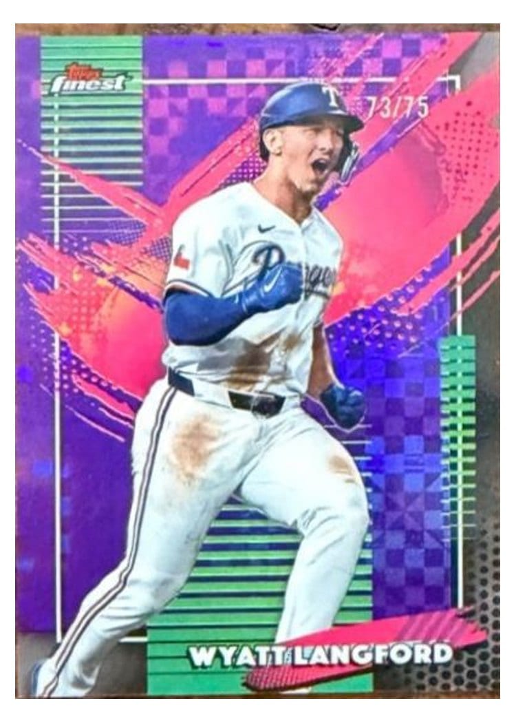 2026 Topps Finest Wyatt Langford #241 card