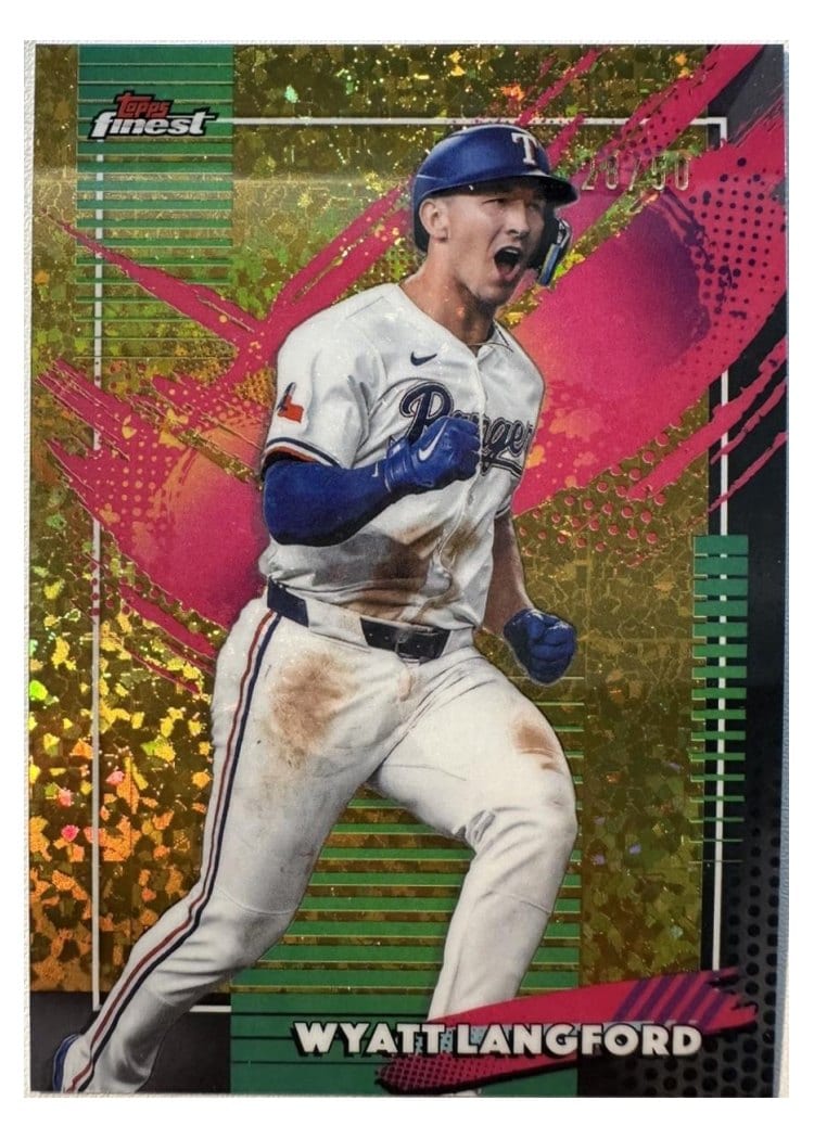 2026 Topps Finest Wyatt Langford #241 card